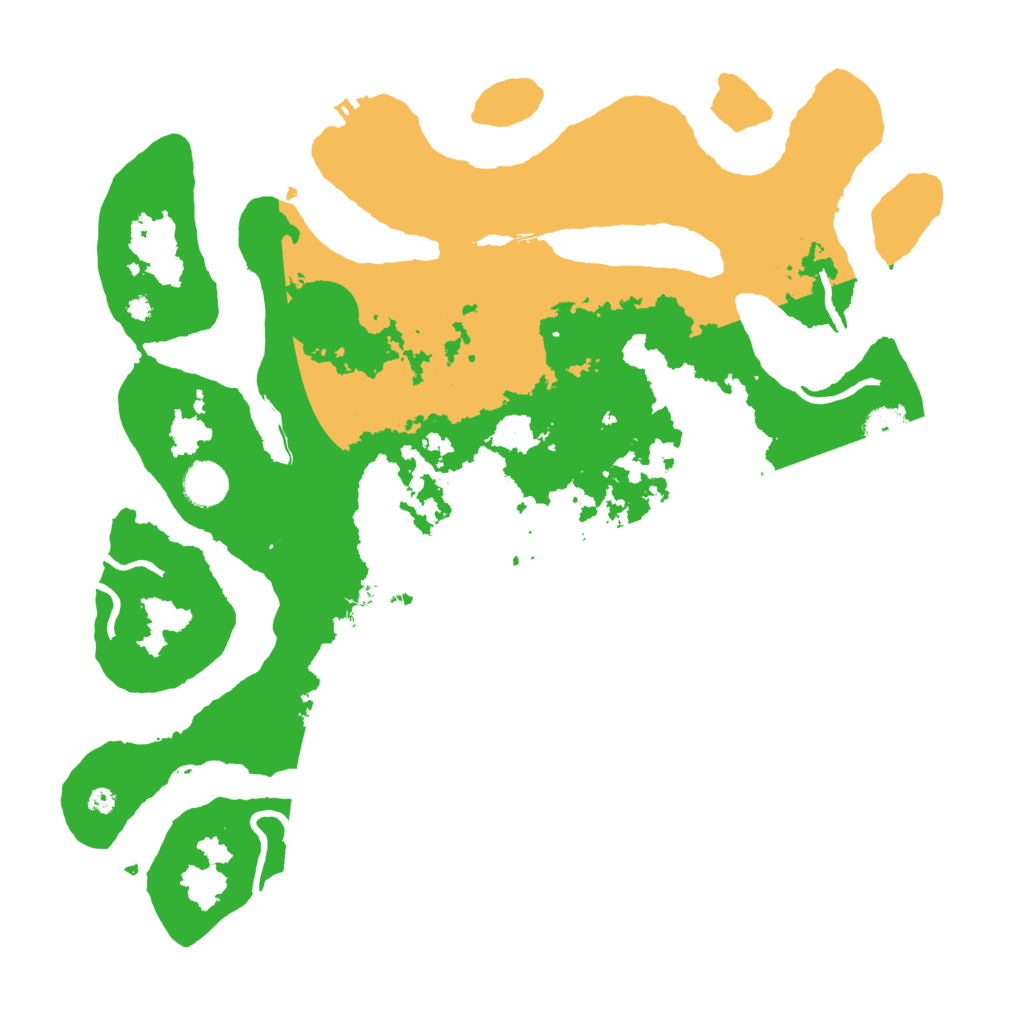 Biome Rust Map: Procedural Map, Size: 4000, Seed: 7681