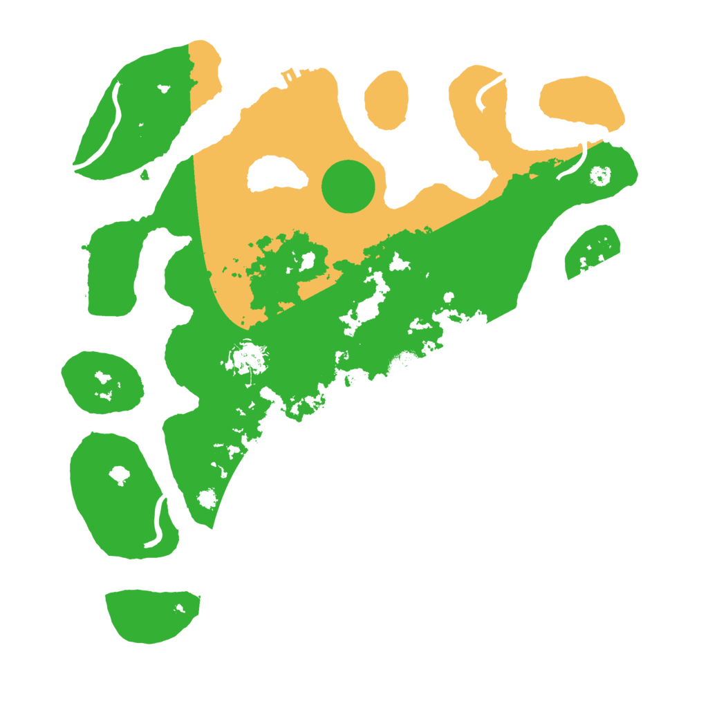 Biome Rust Map: Procedural Map, Size: 3500, Seed: 2146738