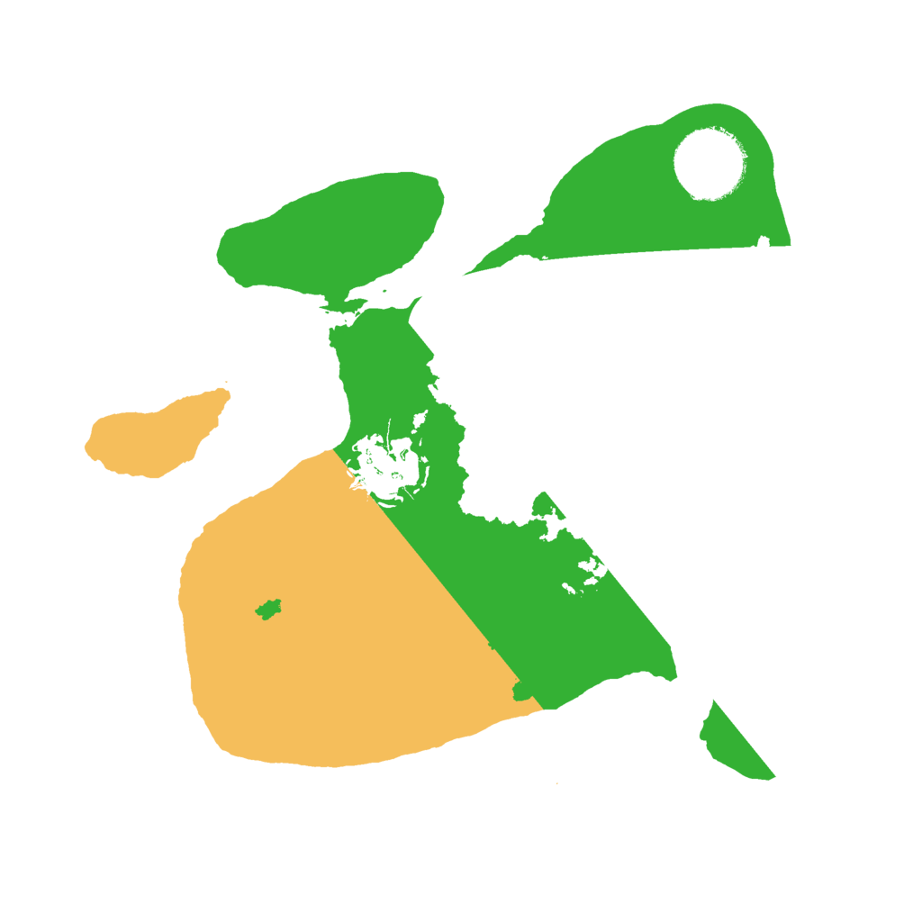 Biome Rust Map: Barren, Size: 2300, Seed: 1337