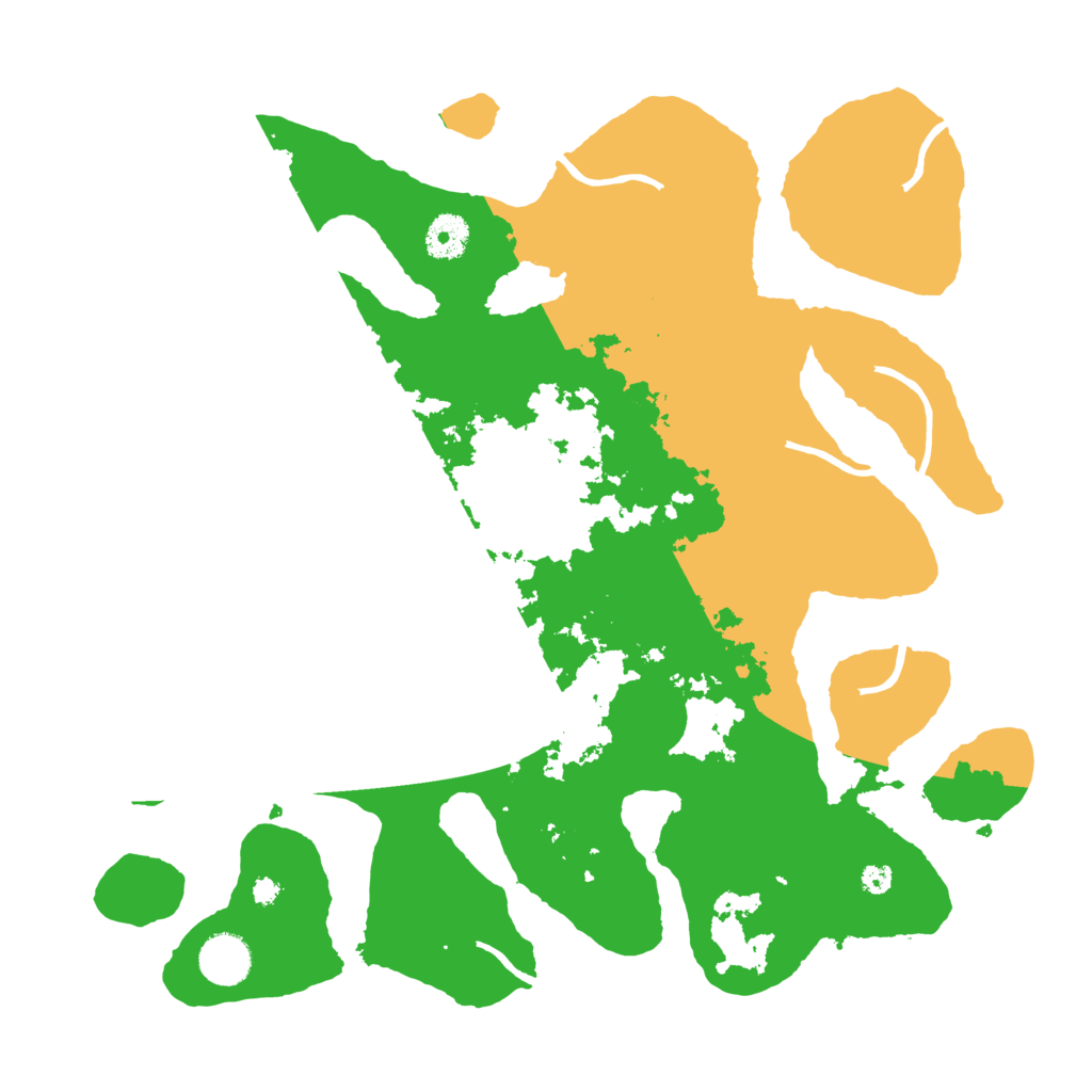 Biome Rust Map: Procedural Map, Size: 3700, Seed: 4423233