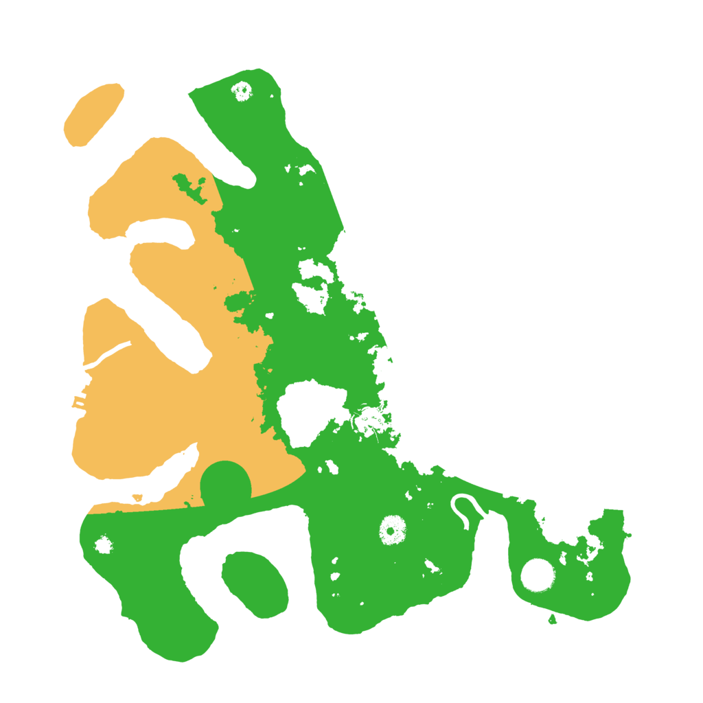 Biome Rust Map: Procedural Map, Size: 3700, Seed: 5195324