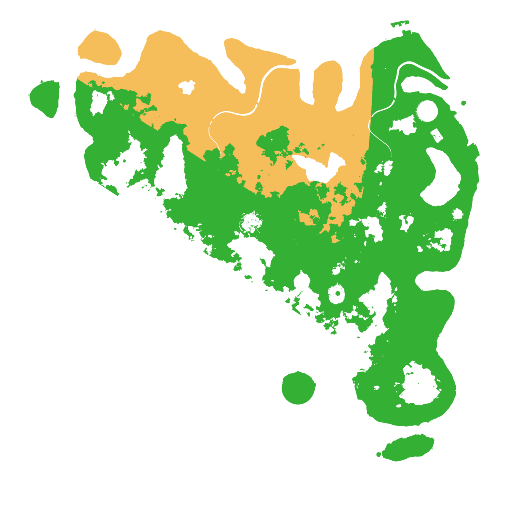 Biome Rust Map: Procedural Map, Size: 4250, Seed: 5183065