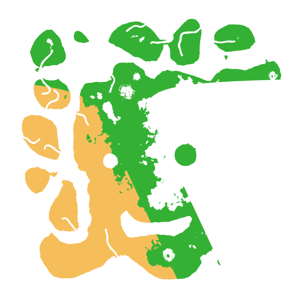 Biome Rust Map: Procedural Map, Size: 3700, Seed: 2860250