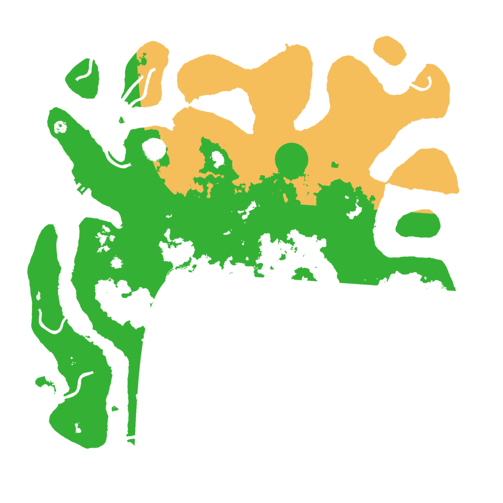 Biome Rust Map: Procedural Map, Size: 4000, Seed: 40043