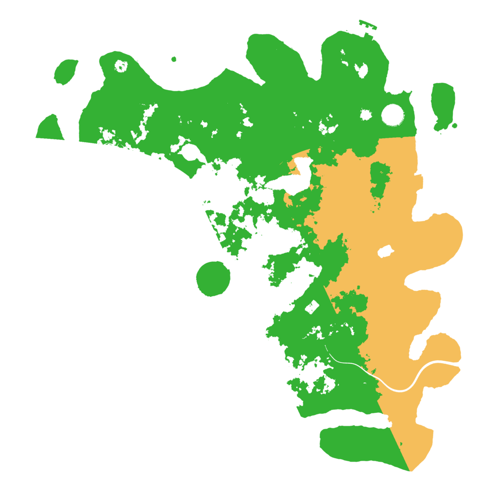 Biome Rust Map: Procedural Map, Size: 4000, Seed: 2205467