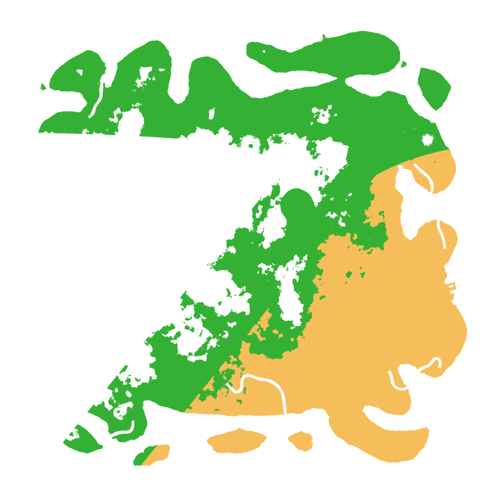 Biome Rust Map: Procedural Map, Size: 4000, Seed: 2281554