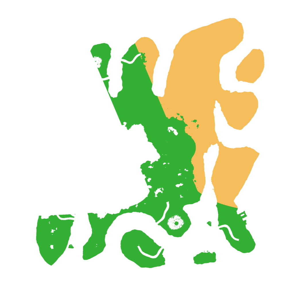 Biome Rust Map: Procedural Map, Size: 3000, Seed: 1779813523