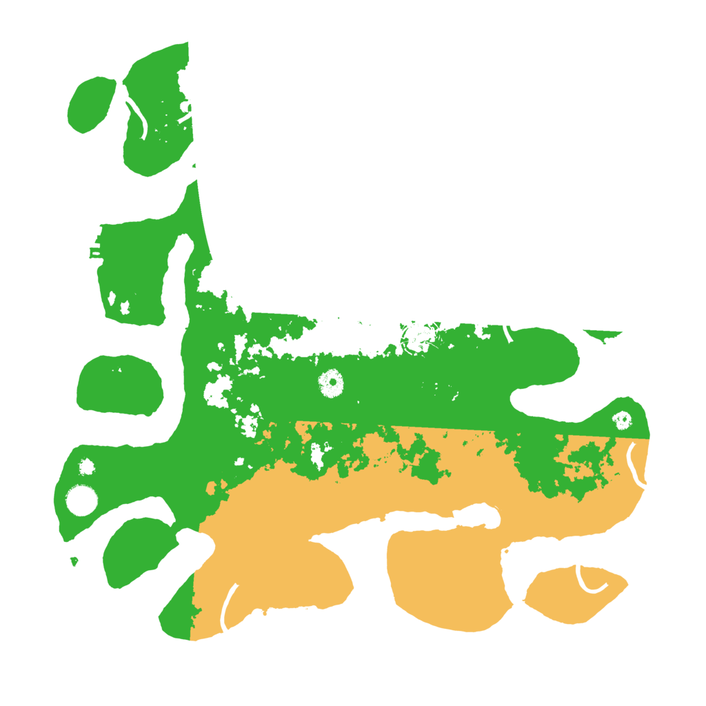 Biome Rust Map: Procedural Map, Size: 4000, Seed: 6175874