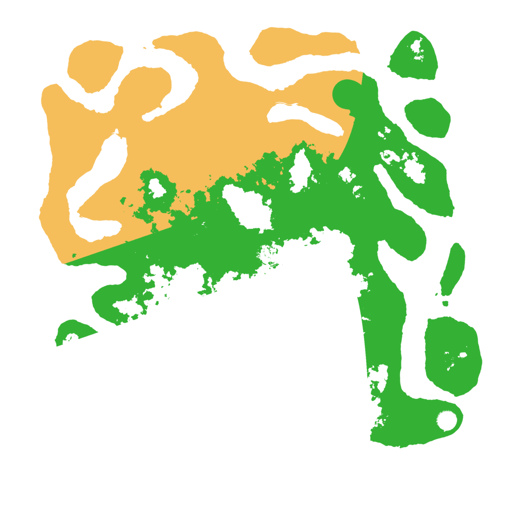 Biome Rust Map: Barren, Size: 4500, Seed: 5607798