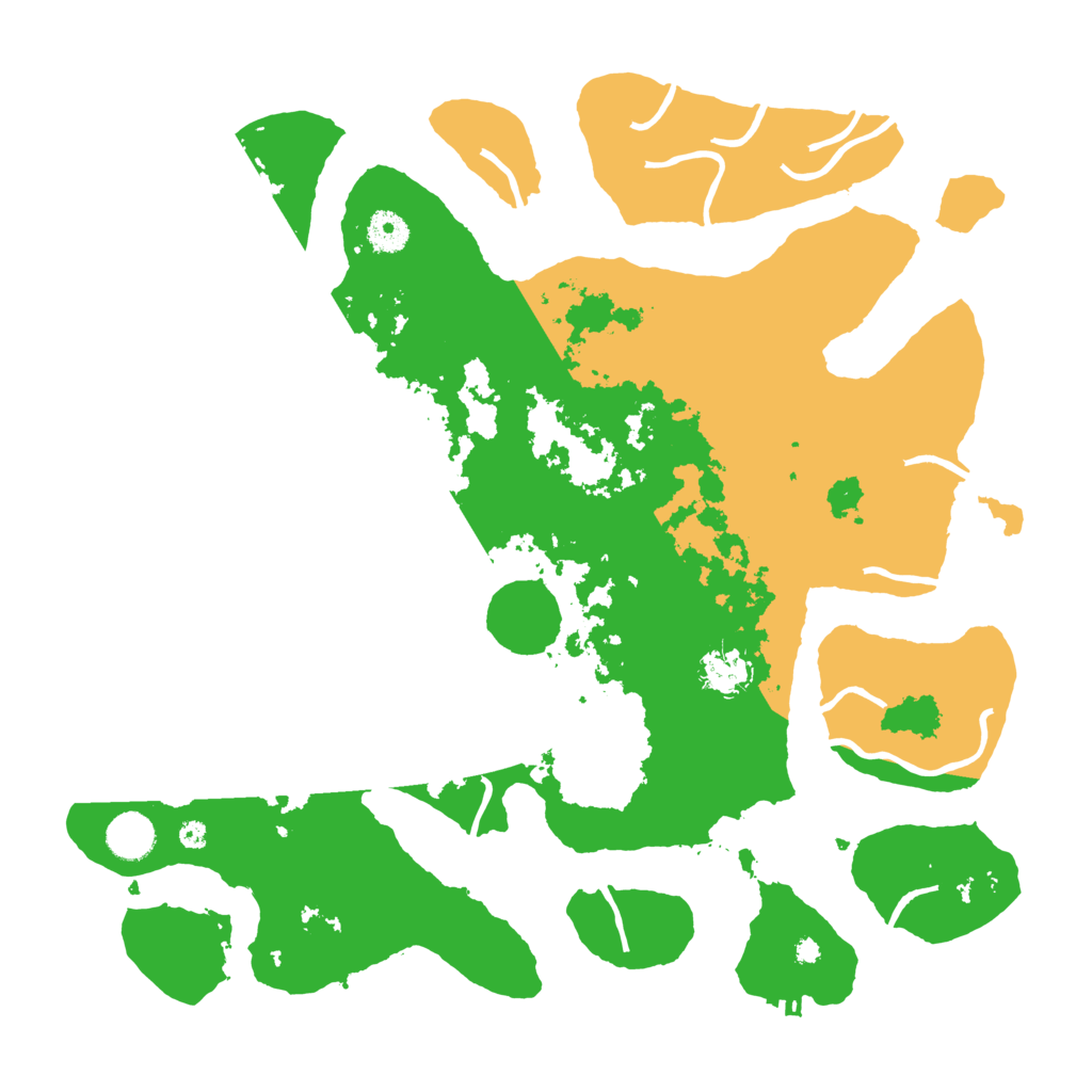 Biome Rust Map: Procedural Map, Size: 4000, Seed: 3482958