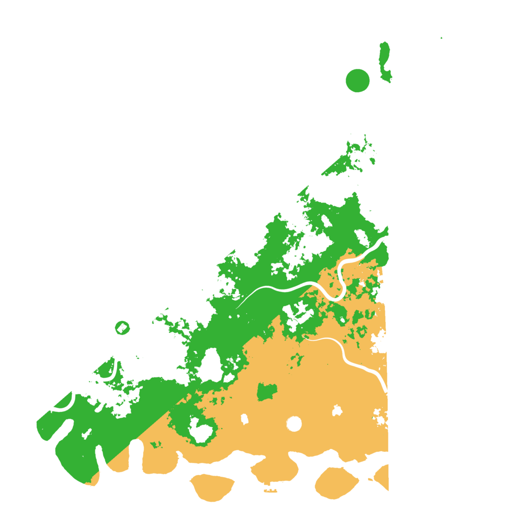 Biome Rust Map: Procedural Map, Size: 6000, Seed: 4268954