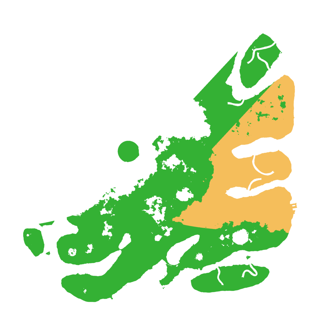 Biome Rust Map: Procedural Map, Size: 4000, Seed: 415879