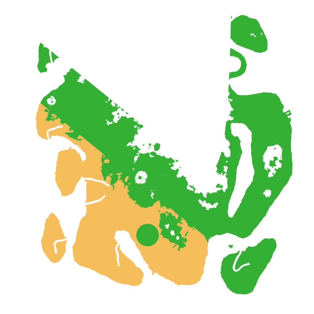 Biome Rust Map: Procedural Map, Size: 3700, Seed: 1742902722