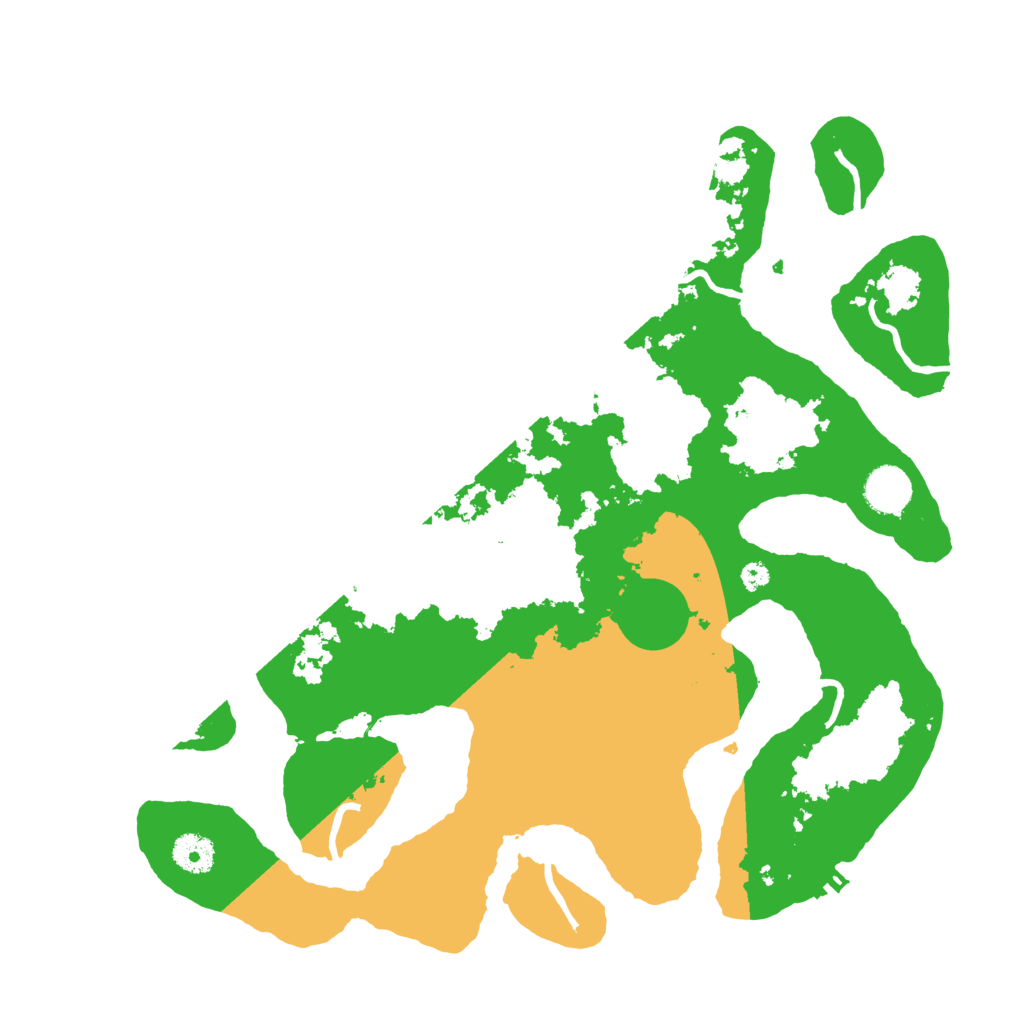 Biome Rust Map: Procedural Map, Size: 3800, Seed: 950226088