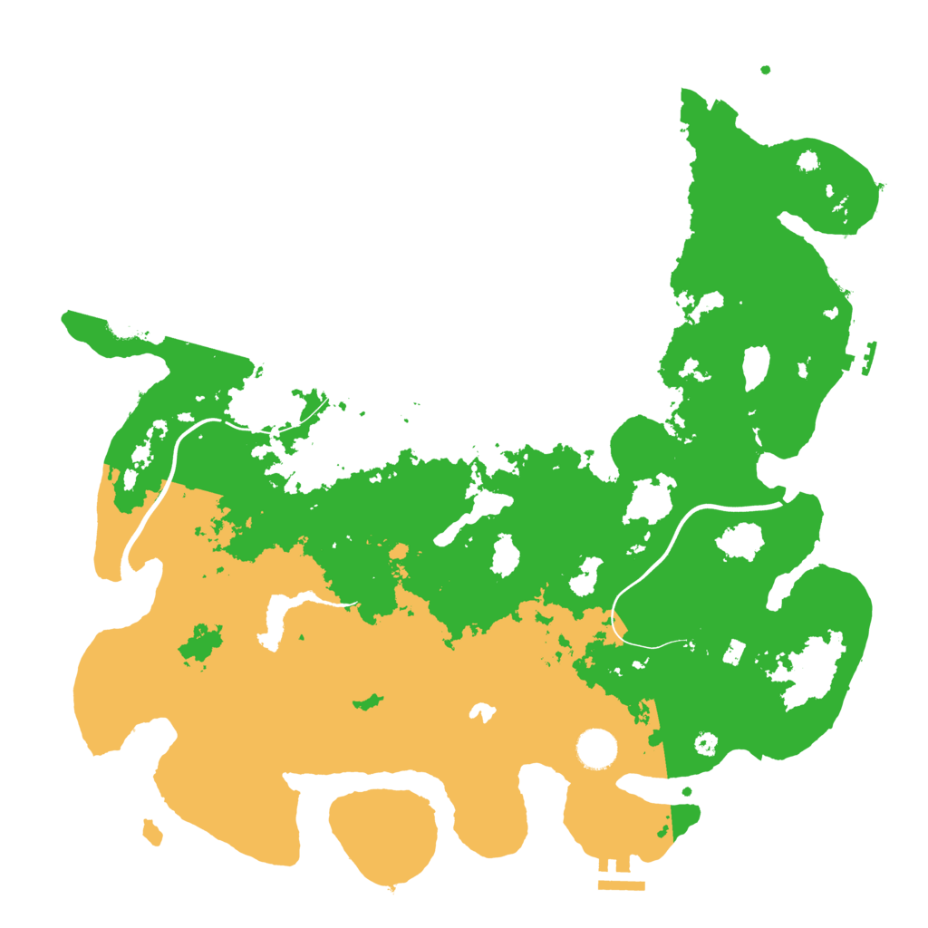 Biome Rust Map: Procedural Map, Size: 4000, Seed: 1548266