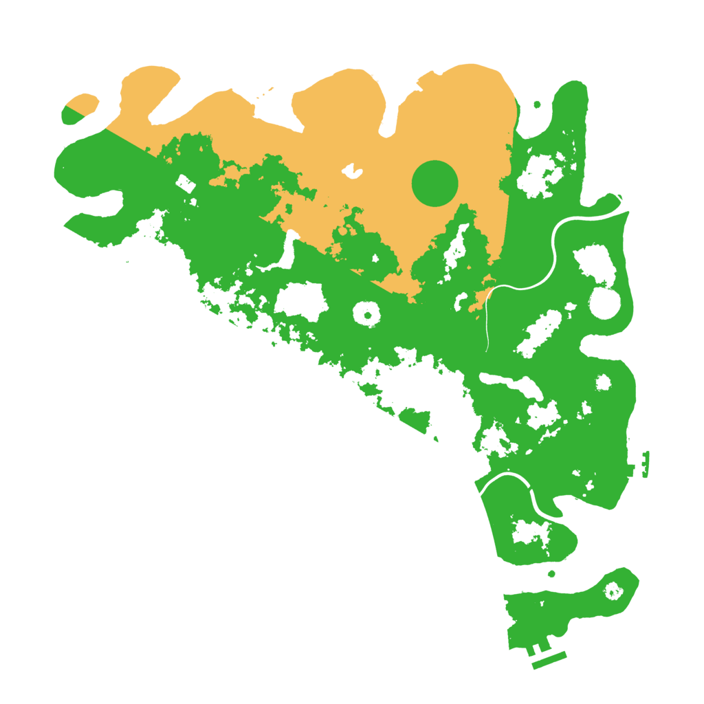 Biome Rust Map: Procedural Map, Size: 4000, Seed: 6187771