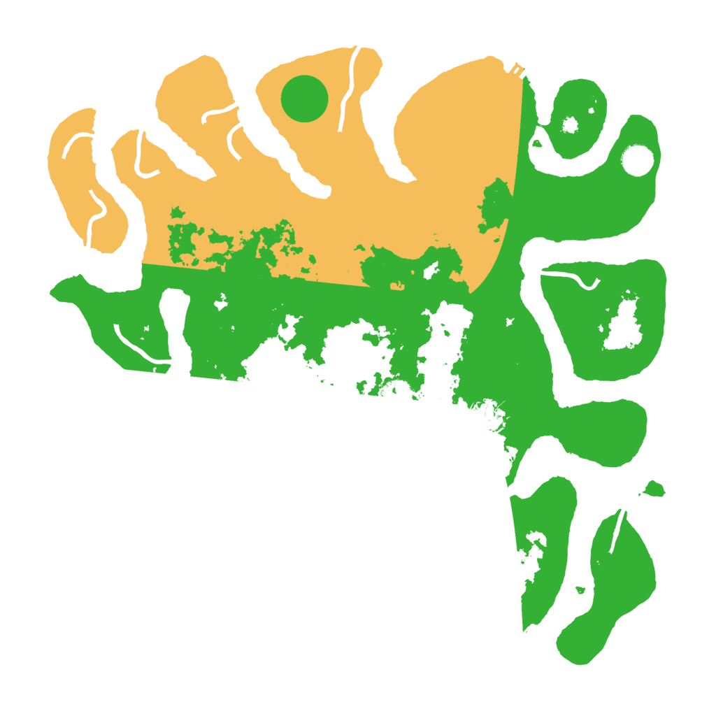 Biome Rust Map: Procedural Map, Size: 4000, Seed: 3888817