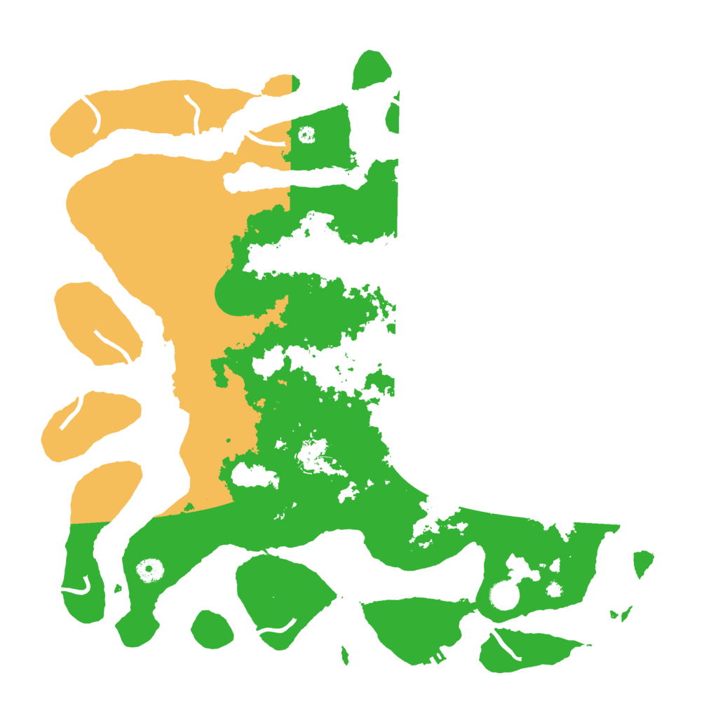 Biome Rust Map: Procedural Map, Size: 4250, Seed: 9999999