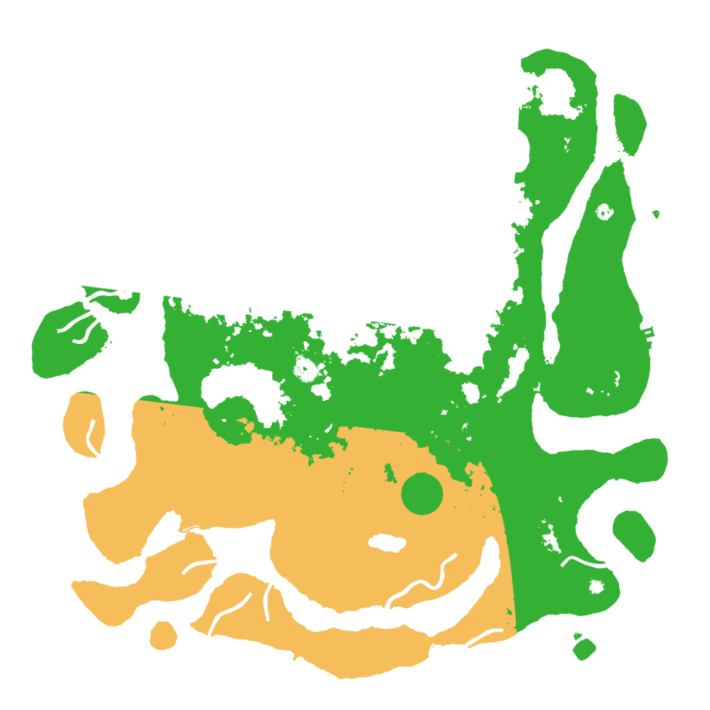 Biome Rust Map: Procedural Map, Size: 4500, Seed: 1087431