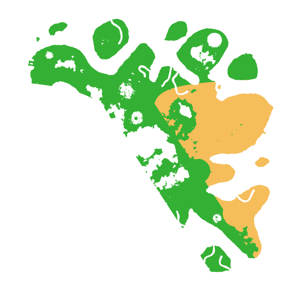 Biome Rust Map: Procedural Map, Size: 3600, Seed: 173333333