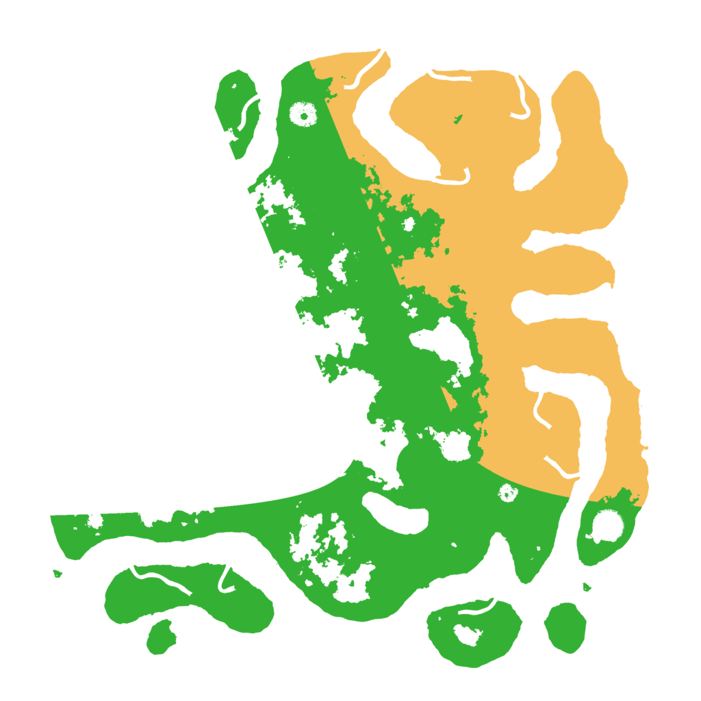 Biome Rust Map: Procedural Map, Size: 4000, Seed: 74534