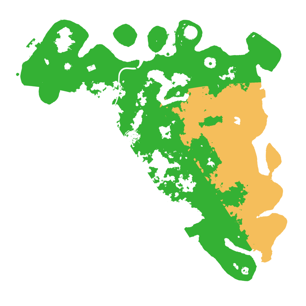 Biome Rust Map: Procedural Map, Size: 4000, Seed: 555539