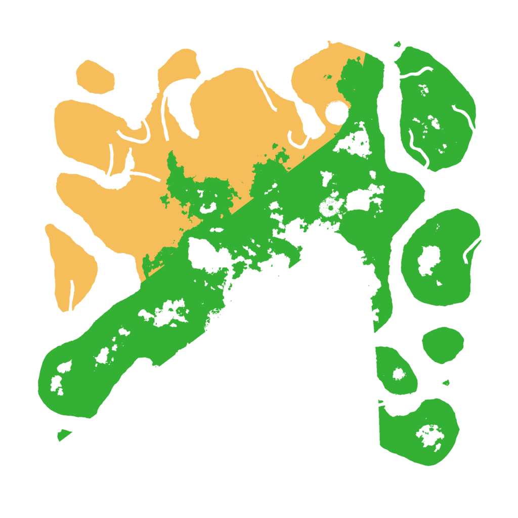 Biome Rust Map: Procedural Map, Size: 4000, Seed: 4993733