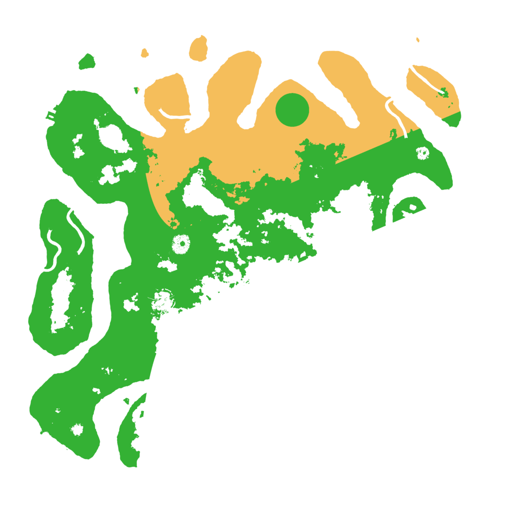 Biome Rust Map: Procedural Map, Size: 4000, Seed: 2064522