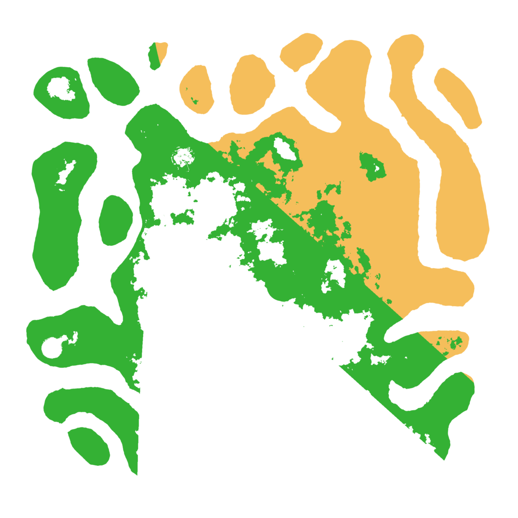 Biome Rust Map: Barren, Size: 4500, Seed: 1699092