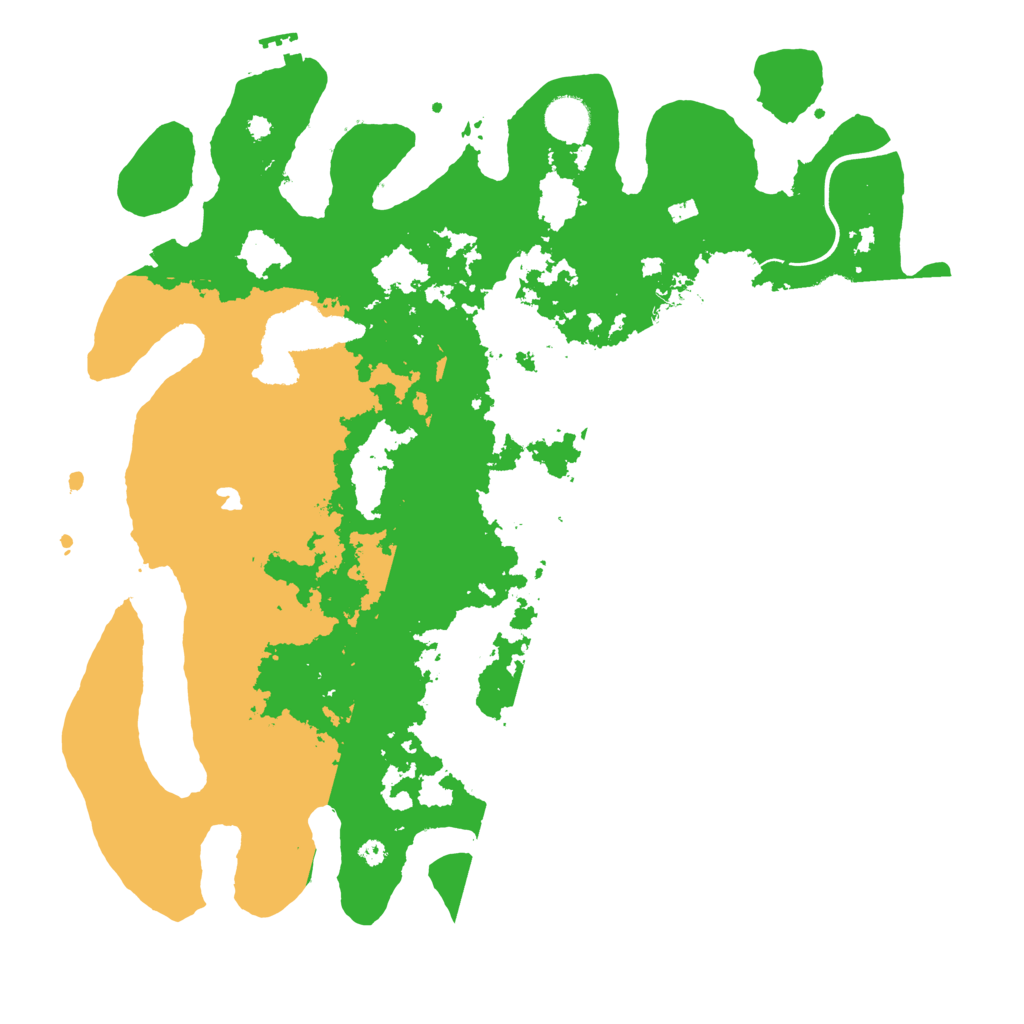 Biome Rust Map: Procedural Map, Size: 4000, Seed: 5374629