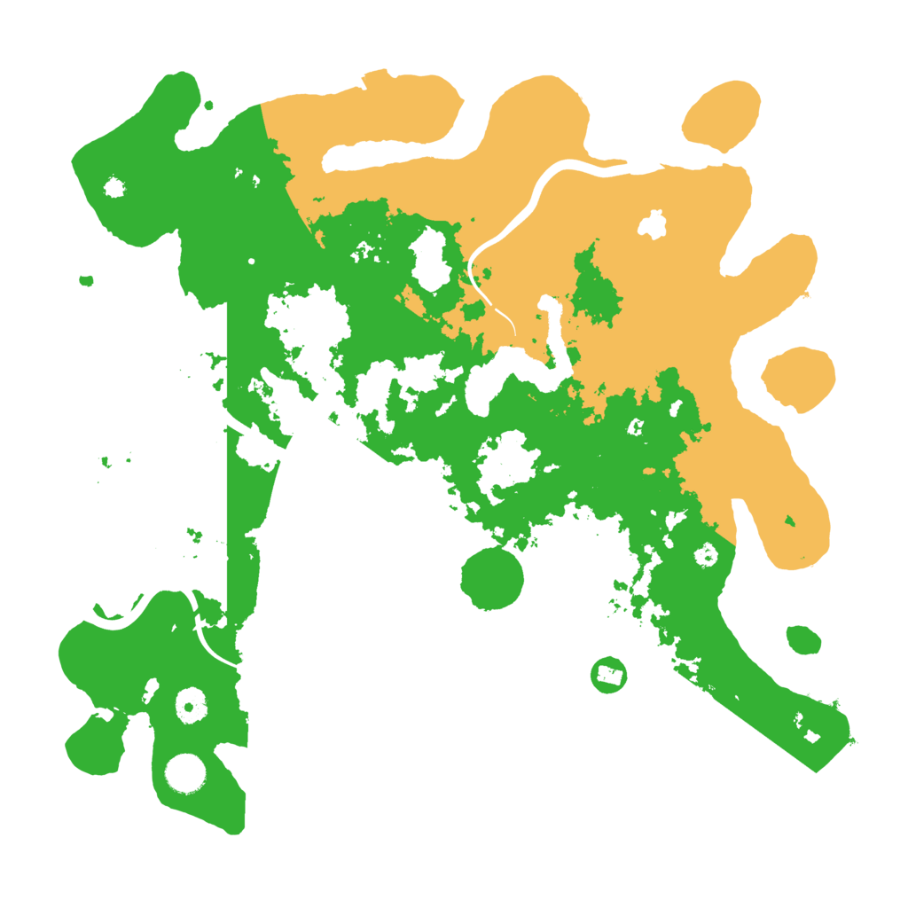 Biome Rust Map: Procedural Map, Size: 4000, Seed: 4864153