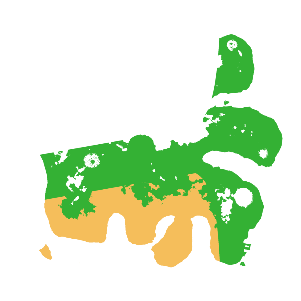 Biome Rust Map: Procedural Map, Size: 3000, Seed: 2804157