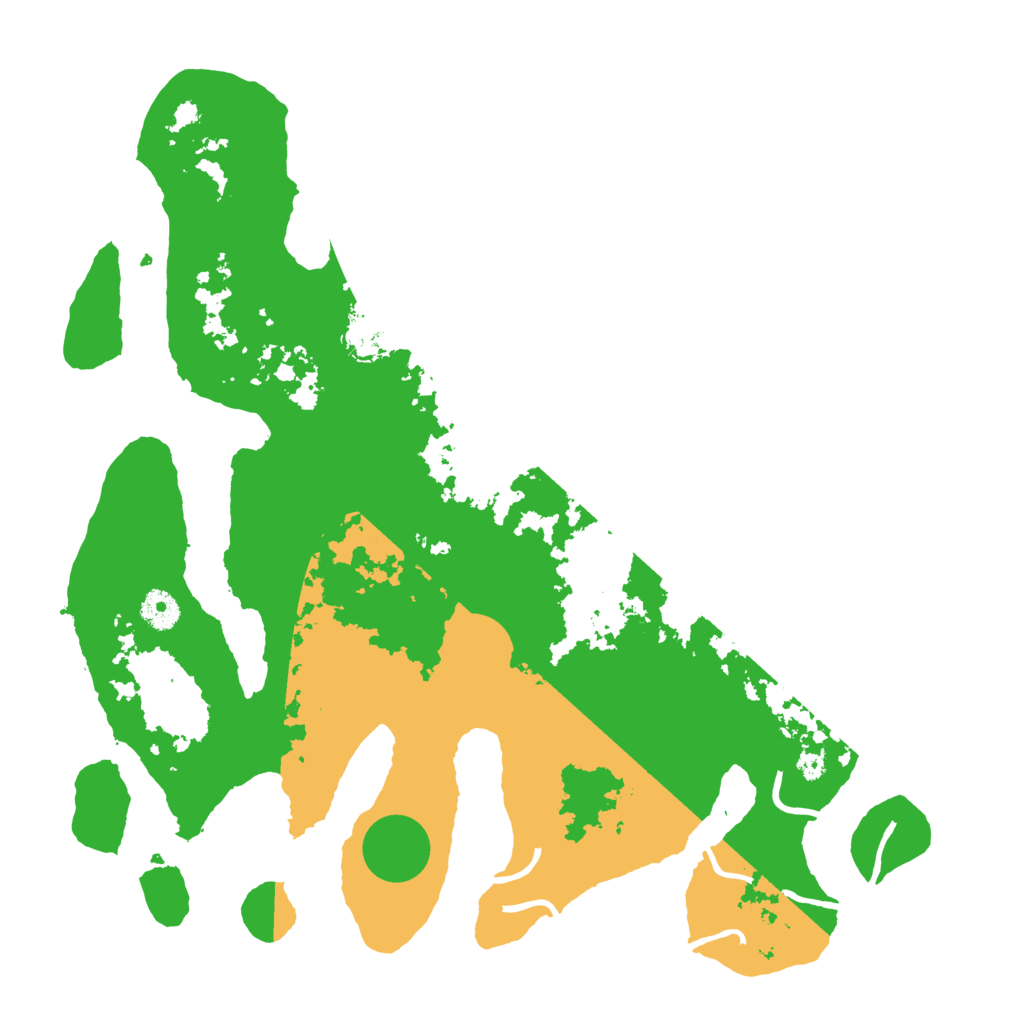 Biome Rust Map: Procedural Map, Size: 4000, Seed: 1671154