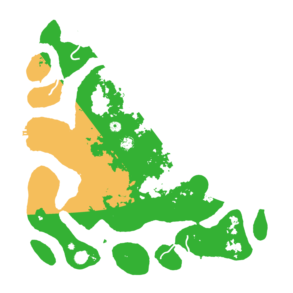 Biome Rust Map: Procedural Map, Size: 4000, Seed: 4546195