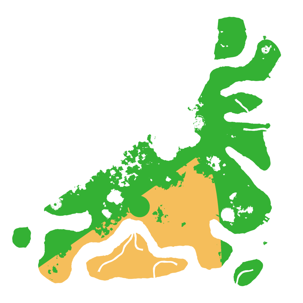 Biome Rust Map: Procedural Map, Size: 4000, Seed: 4283757