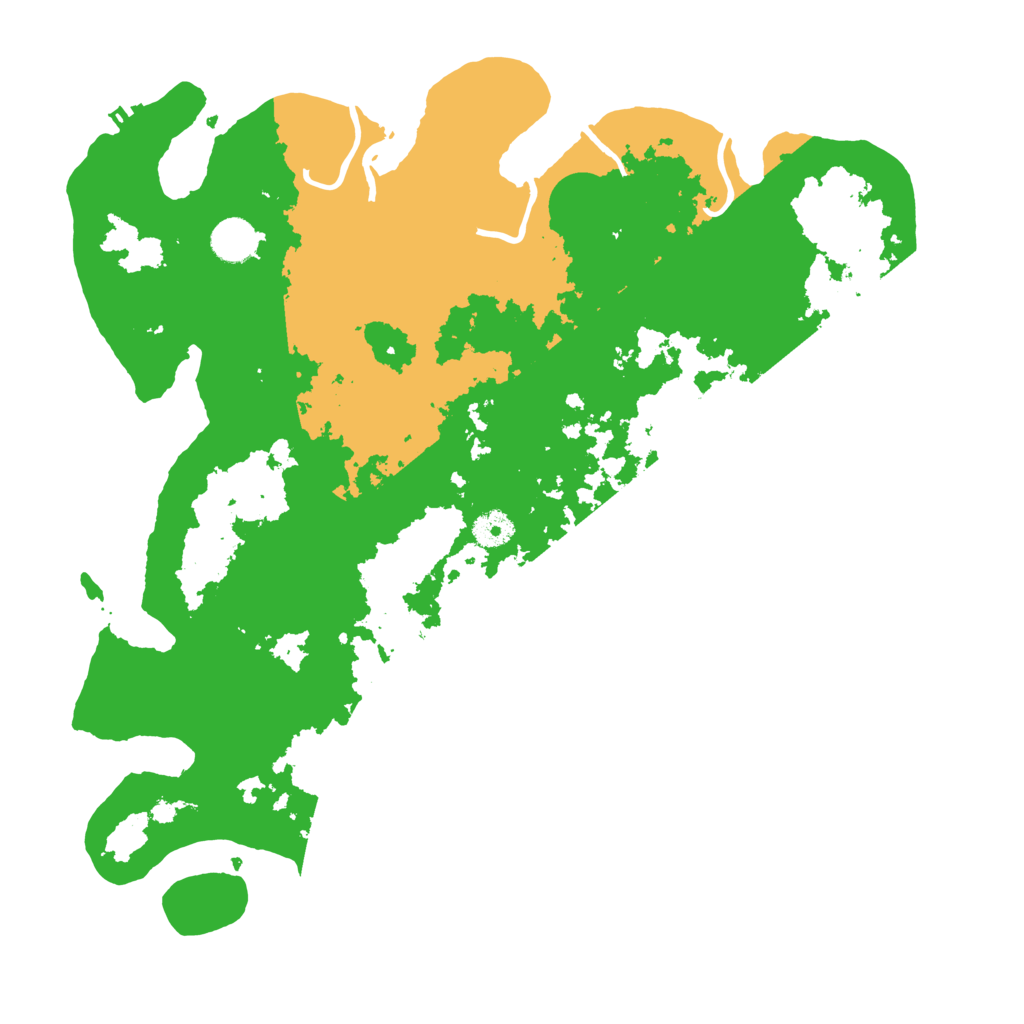 Biome Rust Map: Procedural Map, Size: 4000, Seed: 3463958