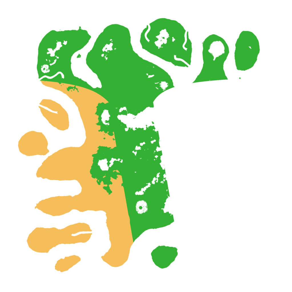 Biome Rust Map: Procedural Map, Size: 3500, Seed: 8811006