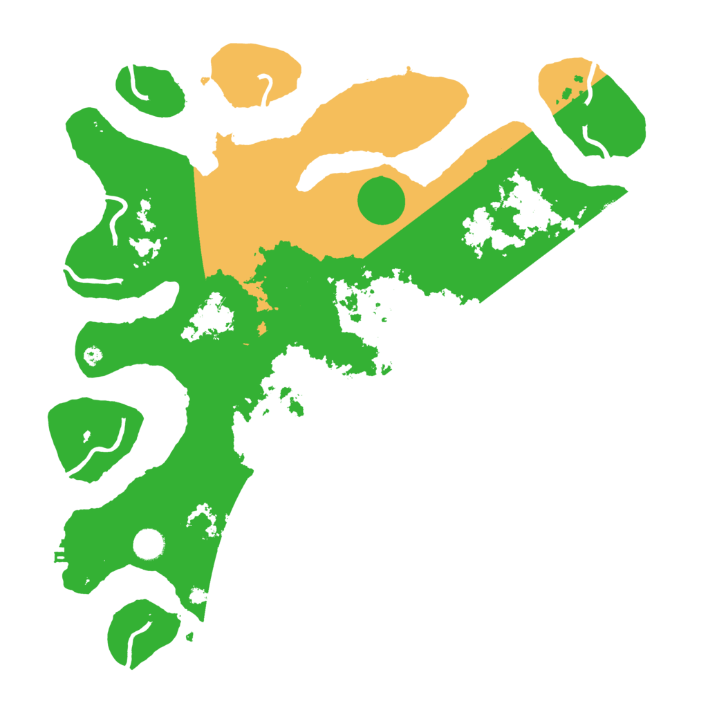 Biome Rust Map: Procedural Map, Size: 4000, Seed: 6228558