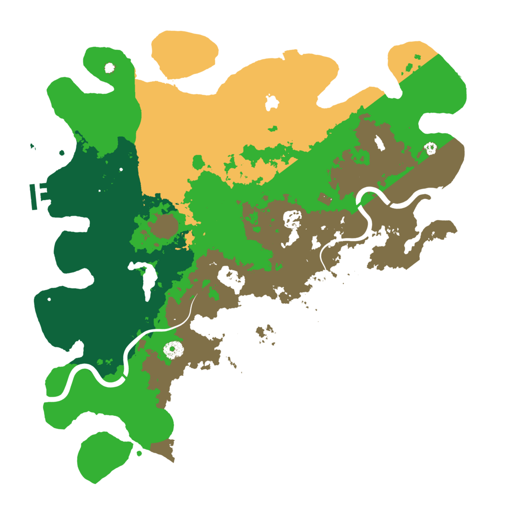 Biome Rust Map: Procedural Map, Size: 4000, Seed: 6228558