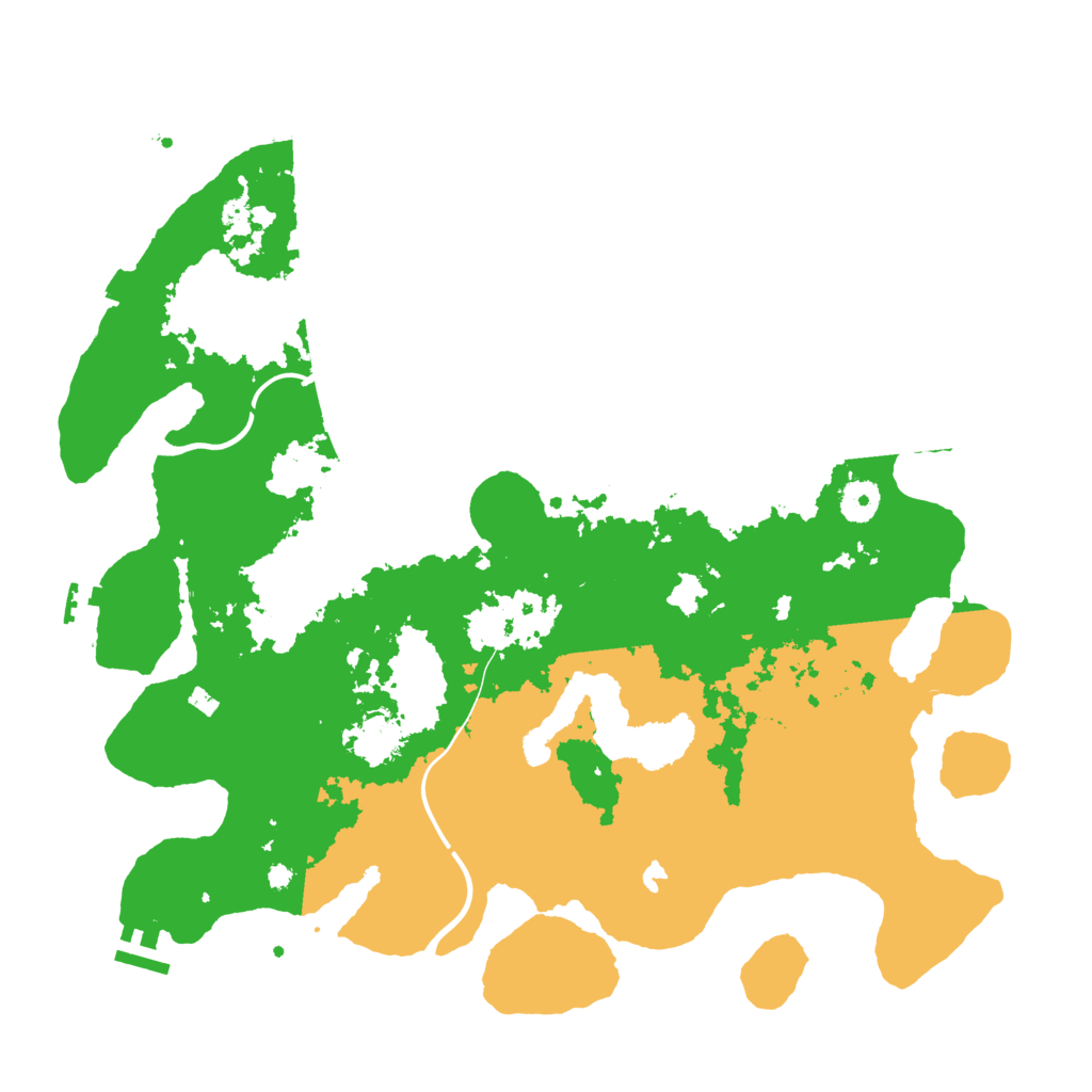 Biome Rust Map: Procedural Map, Size: 4000, Seed: 5758790