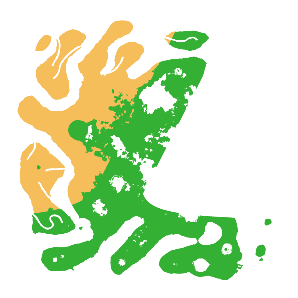 Biome Rust Map: Procedural Map, Size: 4000, Seed: 2443052