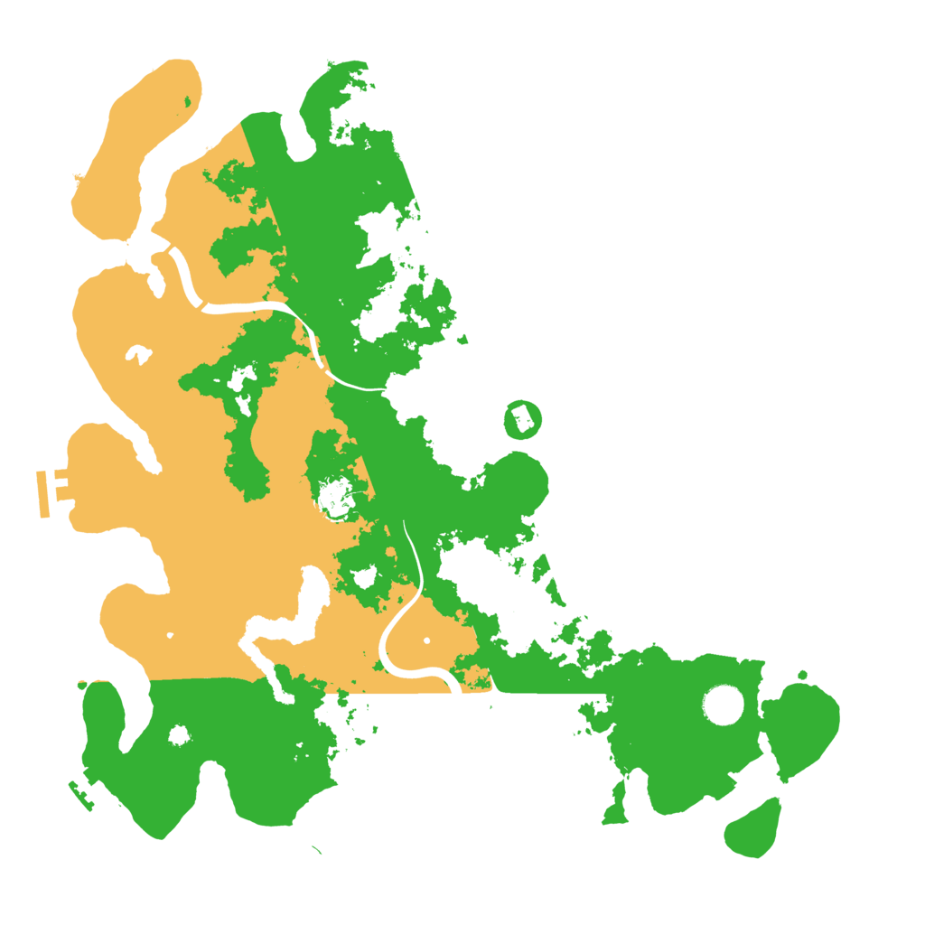 Biome Rust Map: Procedural Map, Size: 4000, Seed: 4414401