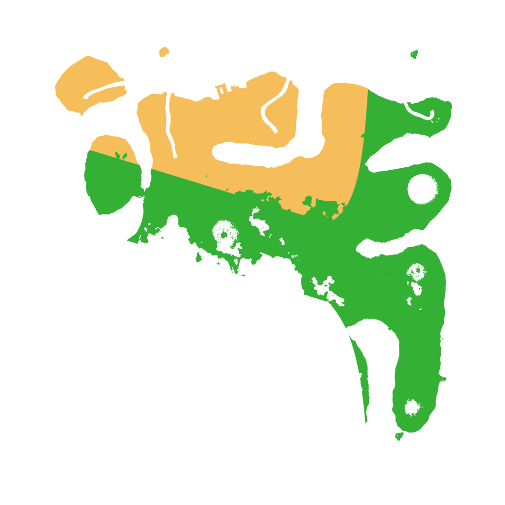 Biome Rust Map: Procedural Map, Size: 3000, Seed: 154886