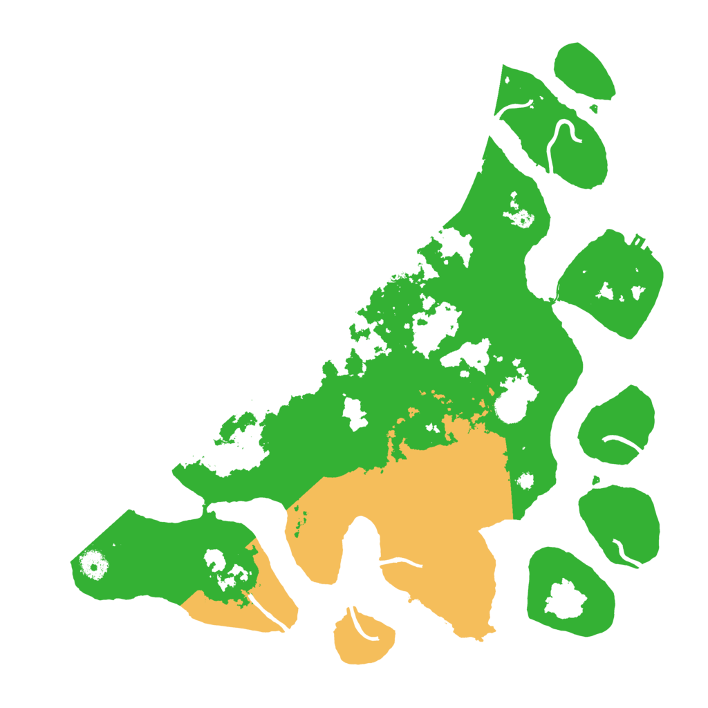 Biome Rust Map: Procedural Map, Size: 4000, Seed: 6054383