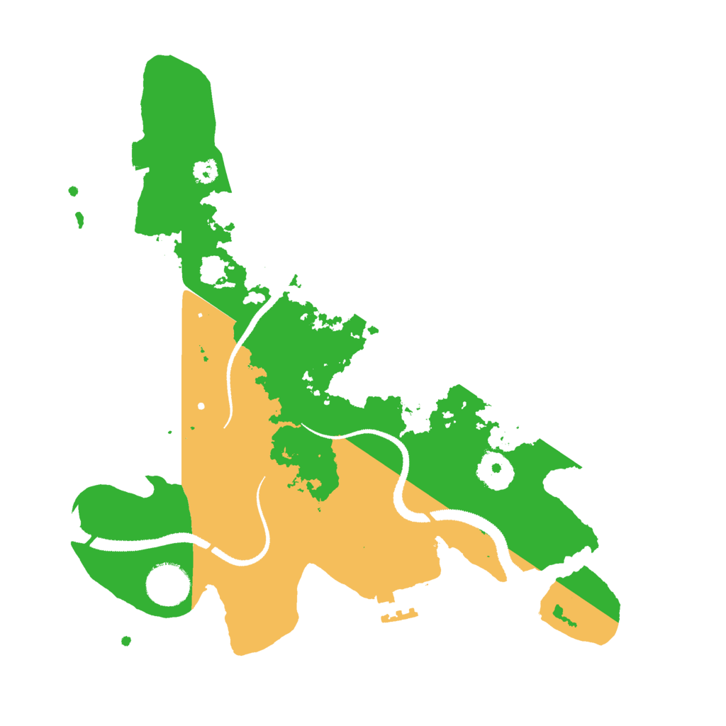 Biome Rust Map: Procedural Map, Size: 3000, Seed: 503912