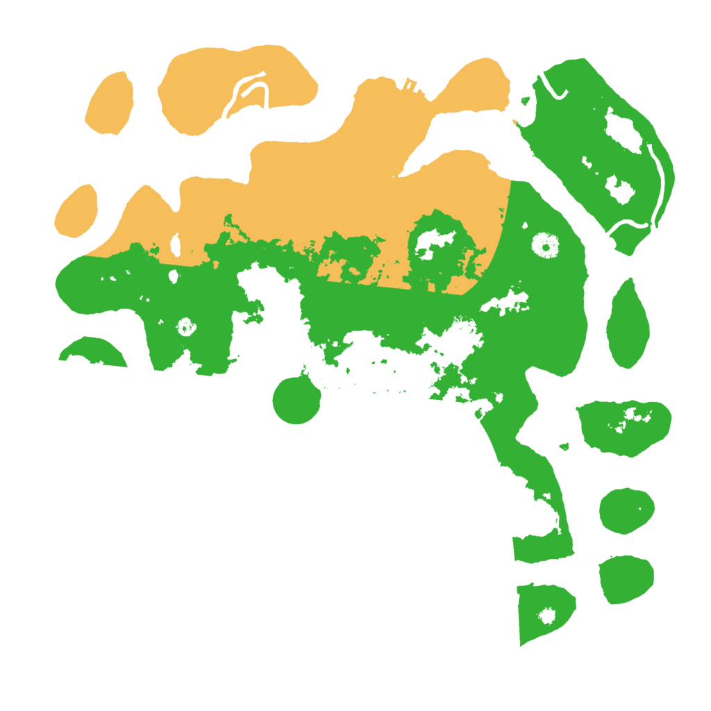 Biome Rust Map: Procedural Map, Size: 4000, Seed: 4962711