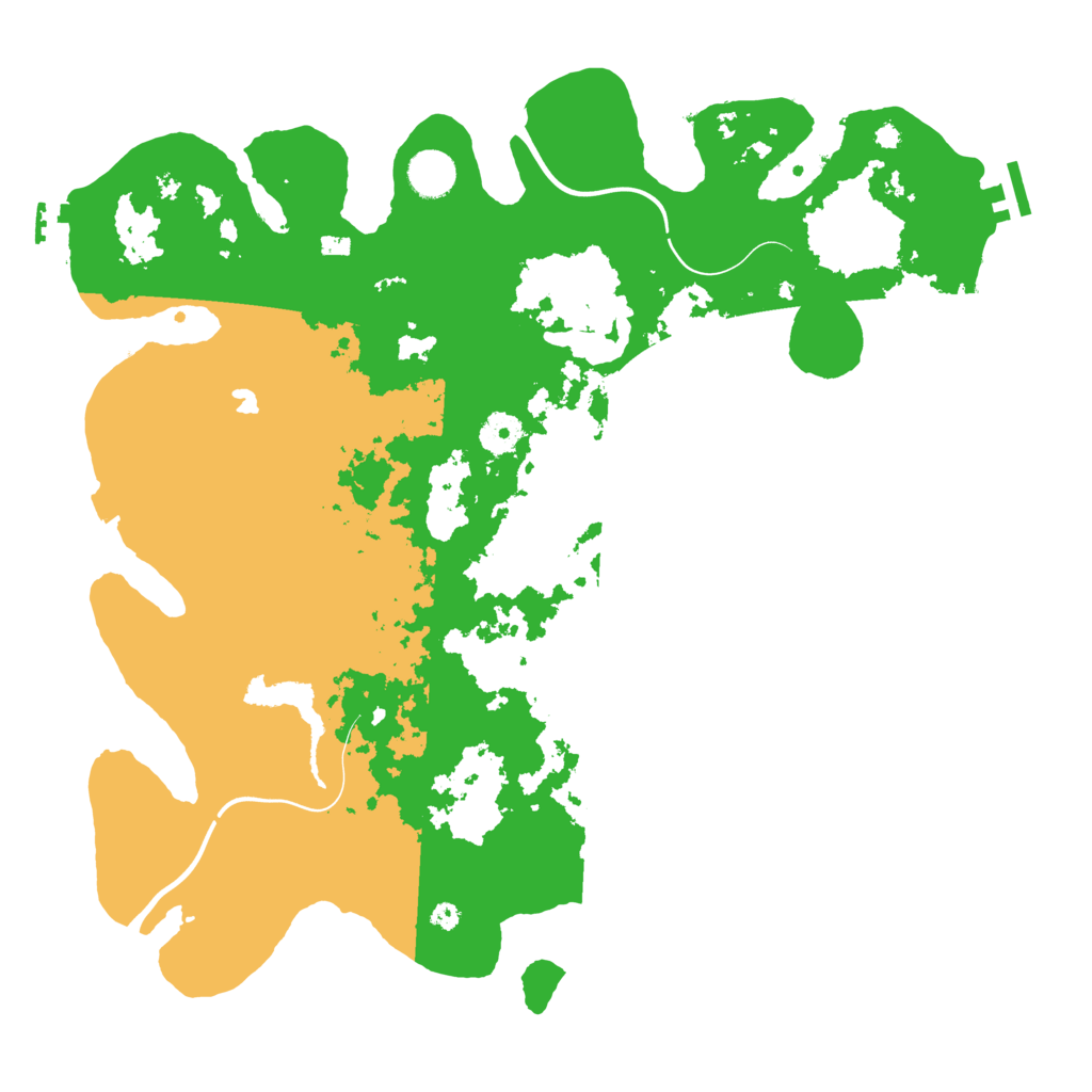 Biome Rust Map: Procedural Map, Size: 4000, Seed: 19397091