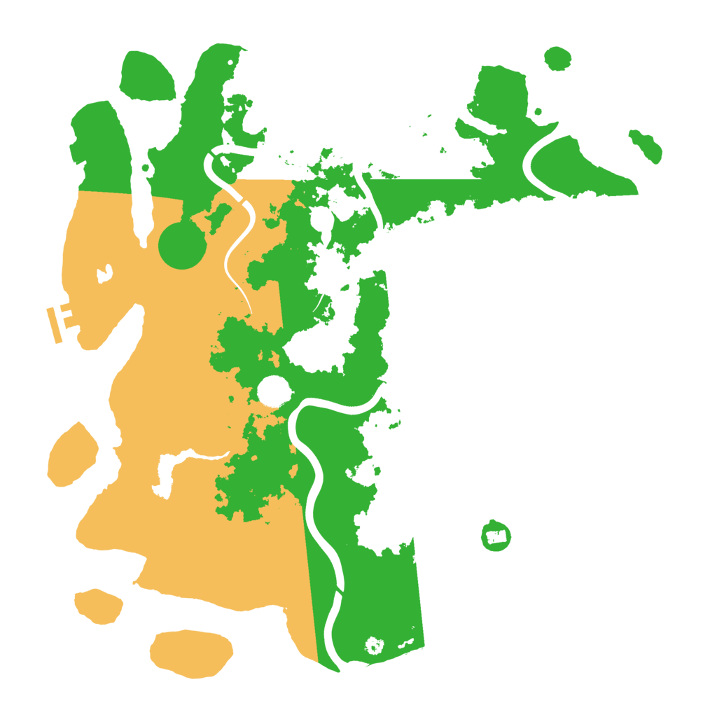 Biome Rust Map: Procedural Map, Size: 4000, Seed: 636686