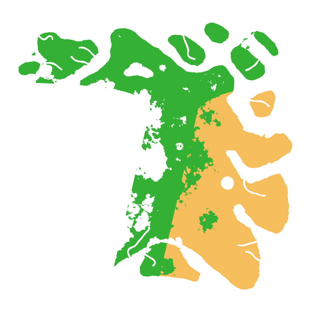 Biome Rust Map: Procedural Map, Size: 4200, Seed: 465599703