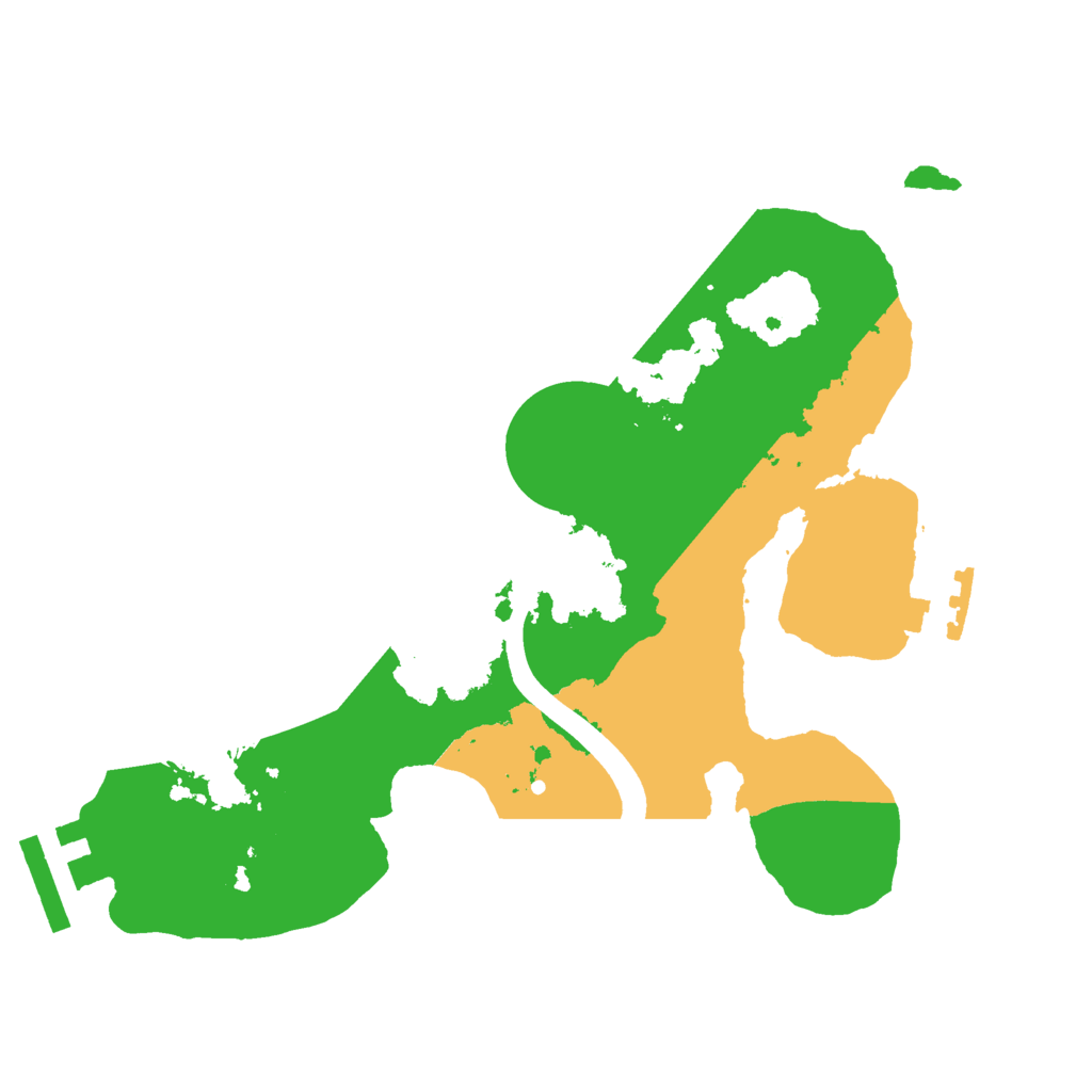 Biome Rust Map: Procedural Map, Size: 2250, Seed: 408883350